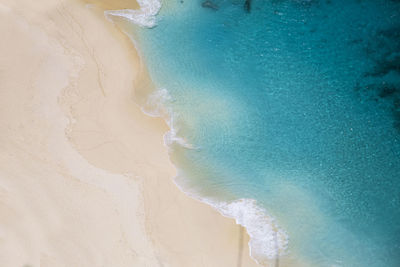 Aerial view of beach