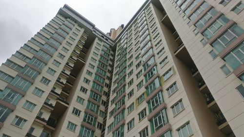 Low angle view of office buildings