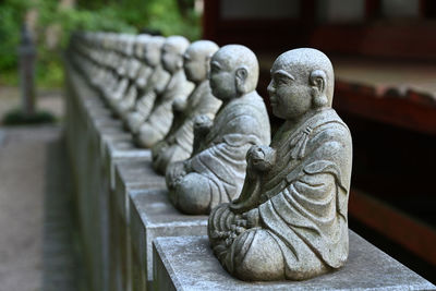 Sculpture of buddha statue in temple