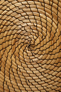 Full frame shot of wicker pattern