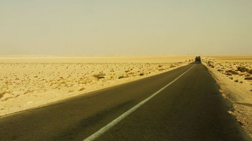 Scenic view of landscape against clear sky