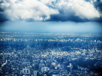 Aerial view of cityscape