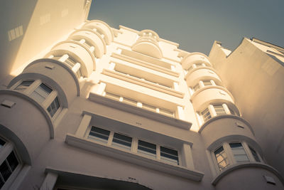 Low angle view of building against sky