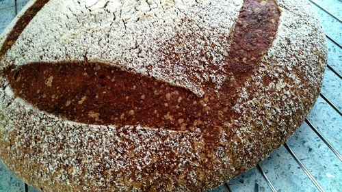 Close-up of bread