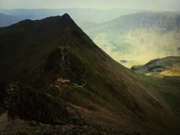 Scenic view of mountains