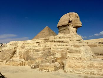 Rock formations in a desert