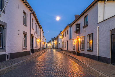 Street amidst buildings in city