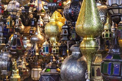 Panoramic view of market stall for sale