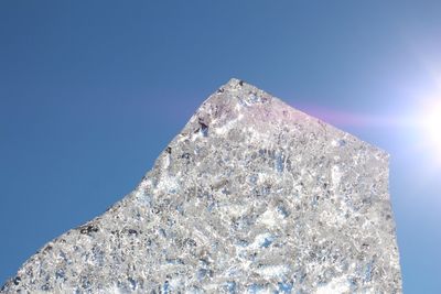 Close-up low angle view of blue sky