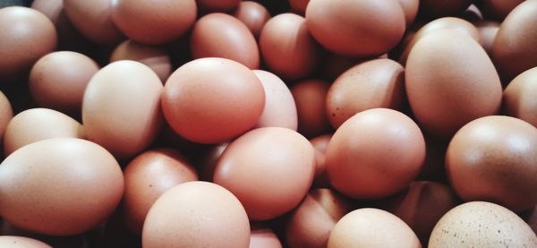 Some eggs in a brown box