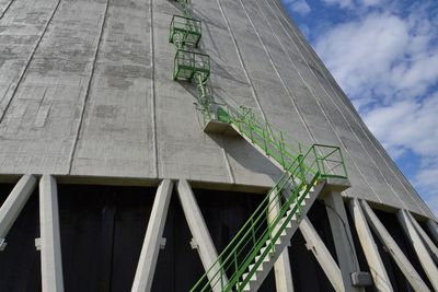 Low angle view of building against sky