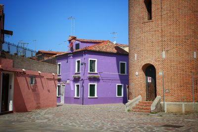 View of built structures against the sky