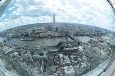 Aerial view of cityscape