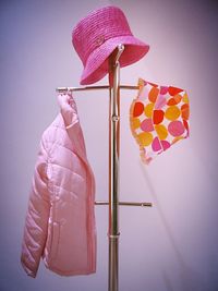 Close-up of multi colored umbrella