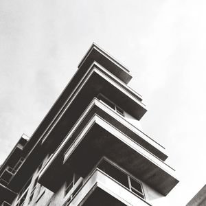 Low angle view of building against sky