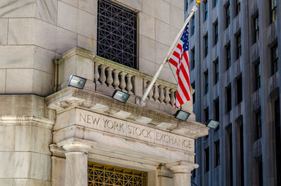 Low angle view of built structures