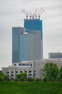 Modern buildings in city