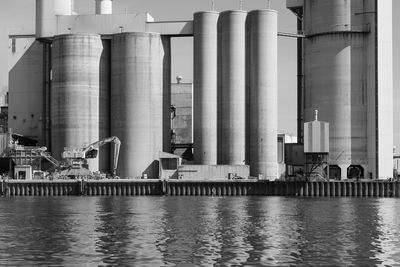 Berlin industry on spree river 