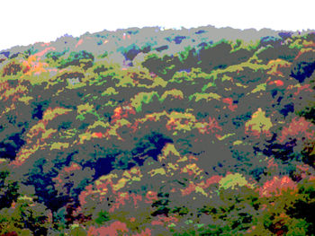 Scenic view of mountains