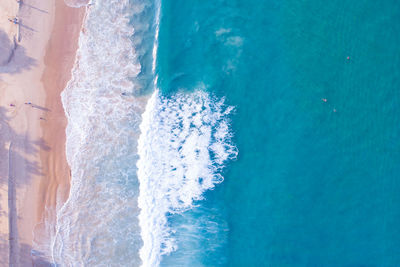 Aerial view of beach