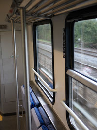 Interior of train