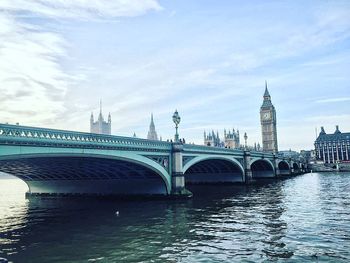 Bridge over thames river