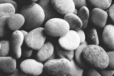 Full frame shot of stones