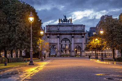 Street at night