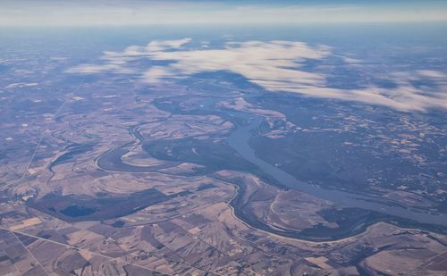 Aerial view of landscape