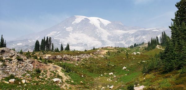 Smoky mount rainier