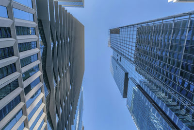 Low angle view of modern building