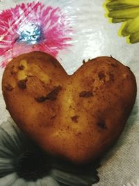 Close-up of heart shape