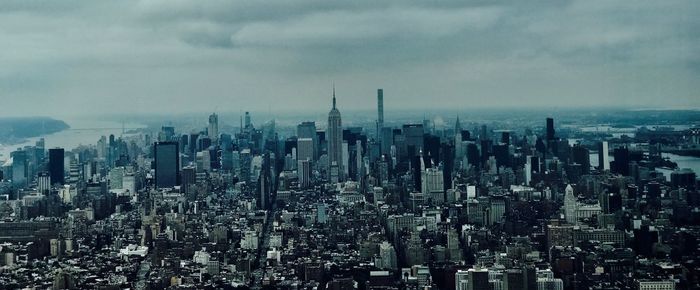 Aerial view of cityscape