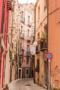 Street amidst buildings in city