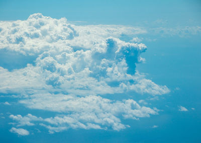 Low angle view of clouds in sky