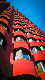 Low angle view of roof tiles