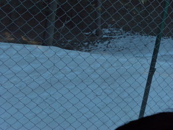 Close-up of chainlink fence