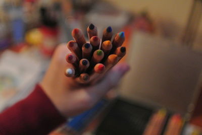Close up of pencils
