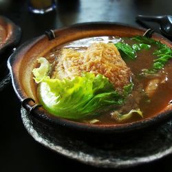 Close-up of food in bowl