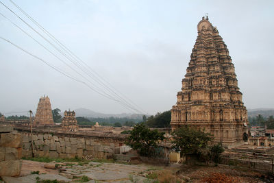 View of temple against sky