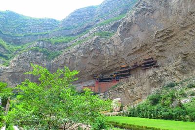 Scenic view of mountains