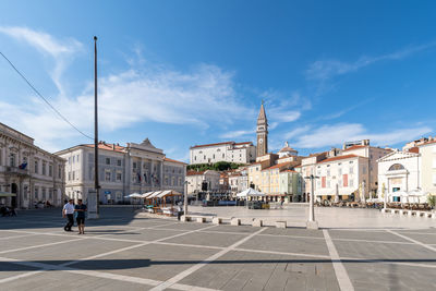 View of buildings in city