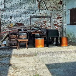 View of industrial building