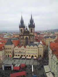 View of cityscape against sky