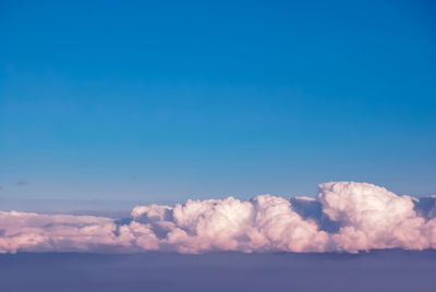 Low angle view of clouds in sky