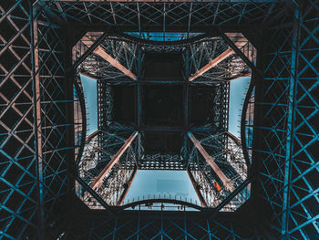 Low angle view of ceiling of building