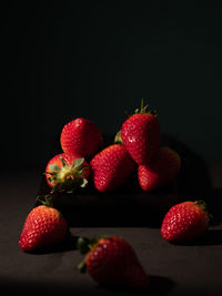 Close-up of strawberries