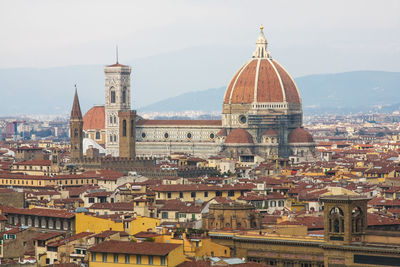 Urban scenery of florence, italy