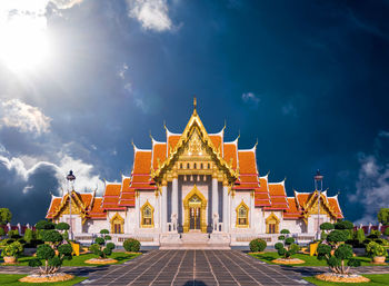 Marble temple of bangkok, thailand, wat benchamabophit, bangkok, amazing thailand tourist 