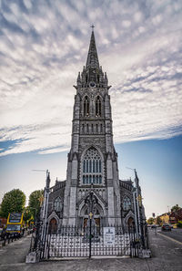 Low angle view of historical building against sky